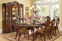 indonesia dining set mahogany furniture 082