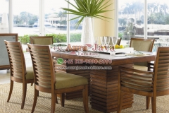 indonesia dining set mahogany furniture 085