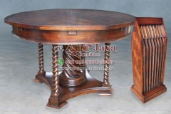 indonesia dining mahogany furniture 065