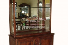 indonesia open bookcase mahogany furniture 035