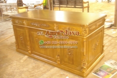 indonesia partner desk teak furniture 052