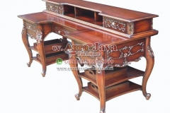 indonesia partner desk teak furniture 060