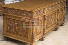 indonesia partner desk teak furniture 066