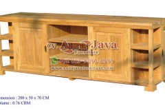 indonesia tv stand teak furniture 086