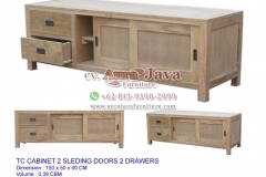 indonesia tv stand teak furniture 096